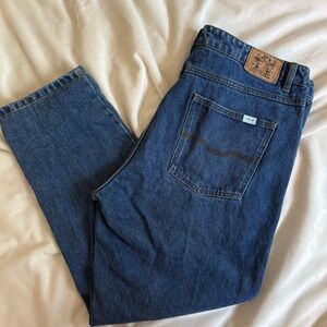 Men's Straight Fit Jeans in Dark Blue - Lee